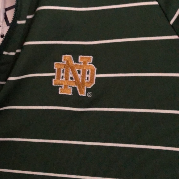 Brand new with tags Notre Dame Cutter and Buck half zip.  Size Small - Picture 6 of 6